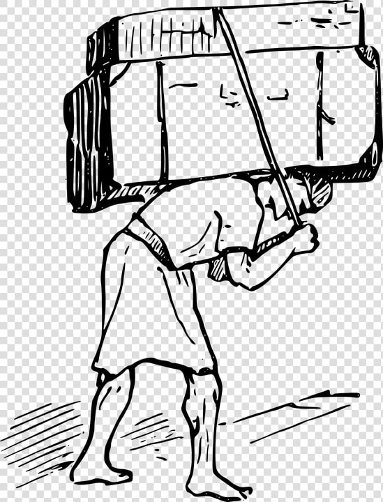 Burden  Heavy  Man  Overworked  People  Slave  Weight   Easy To Draw Slaves  HD Png DownloadTransparent PNG