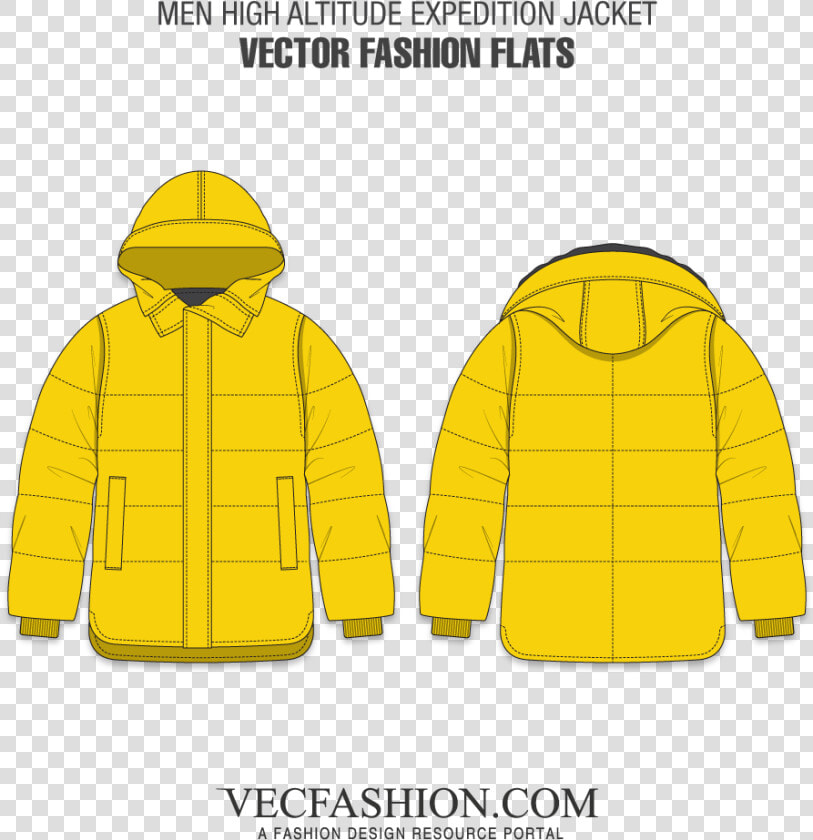 Drawn Coat Mens Jacket   Mens Swimwear Template  HD Png DownloadTransparent PNG