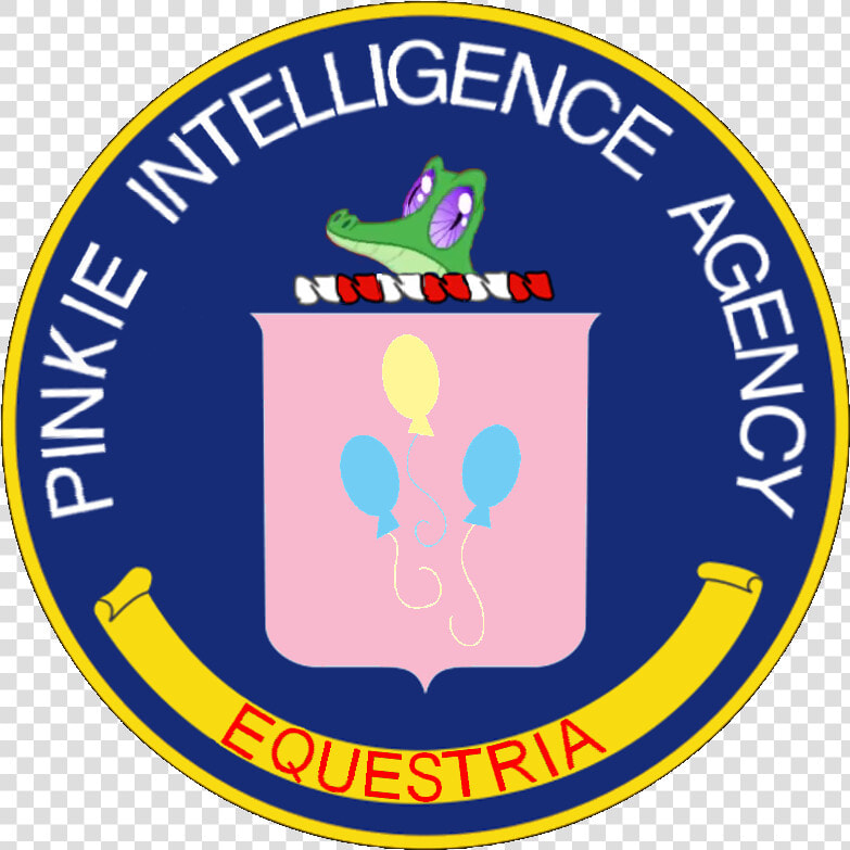 Lonewolf3878  Cia  Gummy  Logo Parody  Pinkie Pie    Cia Logo Parody  HD Png DownloadTransparent PNG