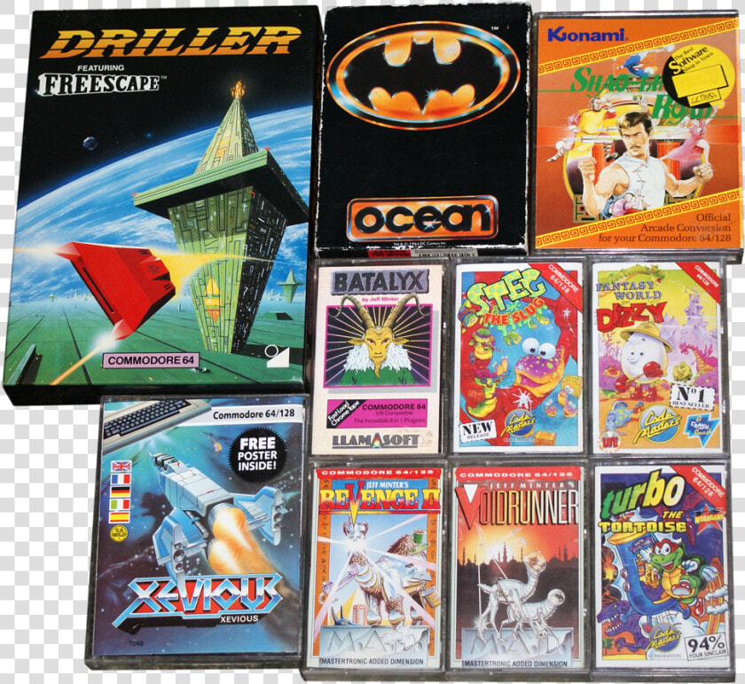Commodore 64 Game Box  HD Png DownloadTransparent PNG