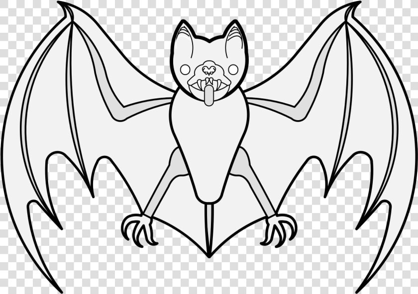 Bat Traceable Heraldic Art Traceable Bat Png Traceable   Heraldic Bat  Transparent PngTransparent PNG