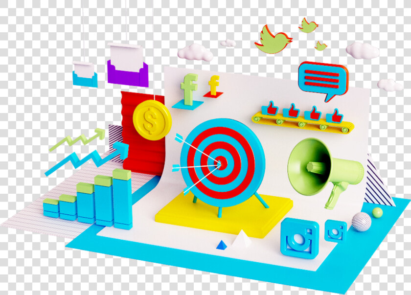 Marketing Illustration By Pinch Studio   Artificial Intelligence Marketing  HD Png DownloadTransparent PNG