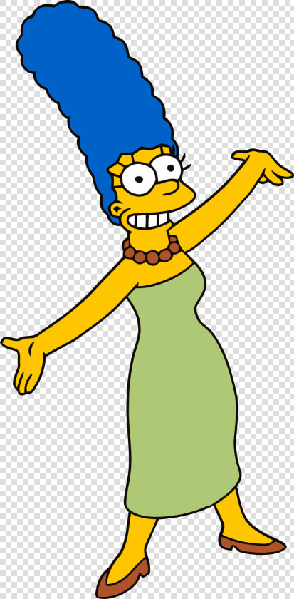 Simpsons Png Transparent   Marge Simpson Transparent Background  Png DownloadTransparent PNG