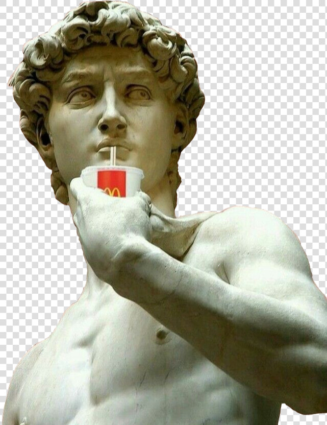  bape  aesthetic  aesthetictumblr  mcdonalds  millenial   Accademia Di Belle Arti Firenze  David Statue  HD Png DownloadTransparent PNG
