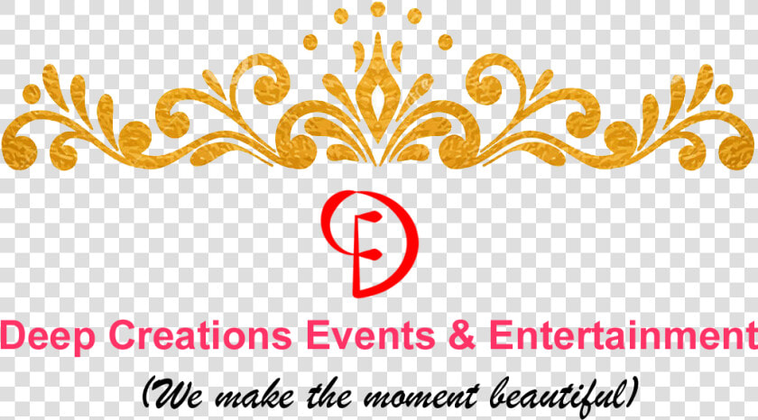 Deep Creation Logo   Elegant Gold Border Line  HD Png DownloadTransparent PNG