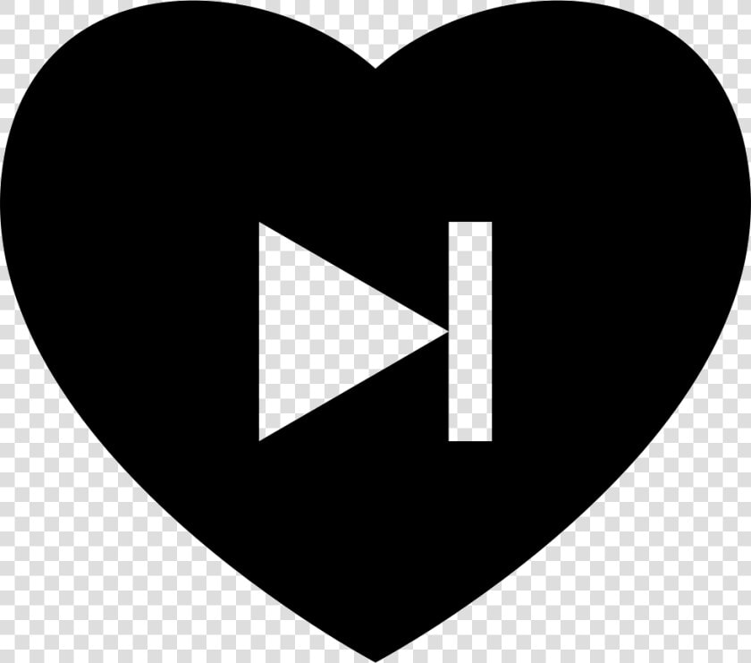 Heart Play Next Button   Letra A Con Un Corazon  HD Png DownloadTransparent PNG