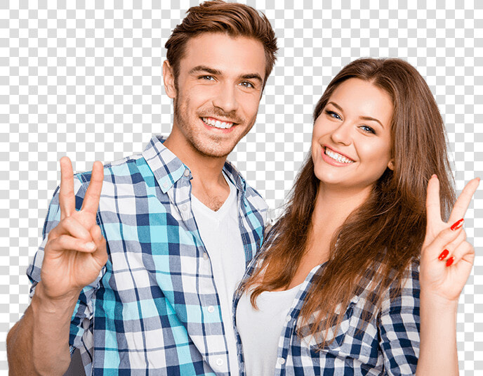 Take Our Free Smile Assessment Smiling Man And Woman  HD Png DownloadTransparent PNG