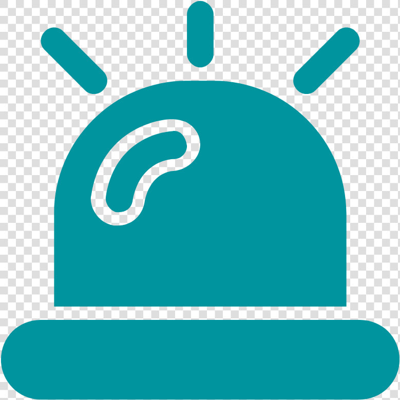 Icon Of Emergency Siren   Transparency  HD Png DownloadTransparent PNG