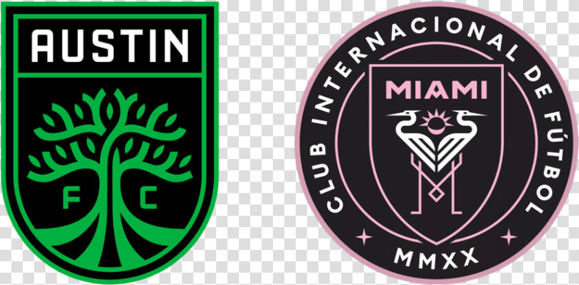 Austin Fc And Inter Miami Cf’s Badges   Inter Miami Logo  HD Png DownloadTransparent PNG