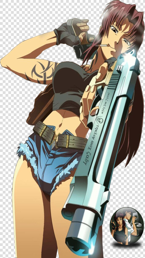 Black Lagoon   Black Lagoon Revy Png  Transparent PngTransparent PNG