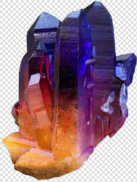 Orange And Purple Crystal Transparent Png Image   Orange And Purple Crystal  Png DownloadTransparent PNG