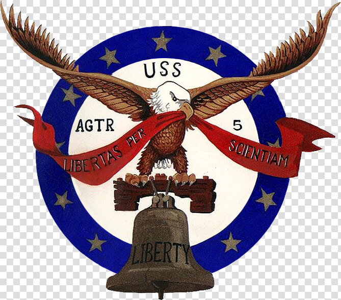 Uss Liberty Insignia  1964  nh 83352 Kn    Uss Liberty Symbol  HD Png DownloadTransparent PNG