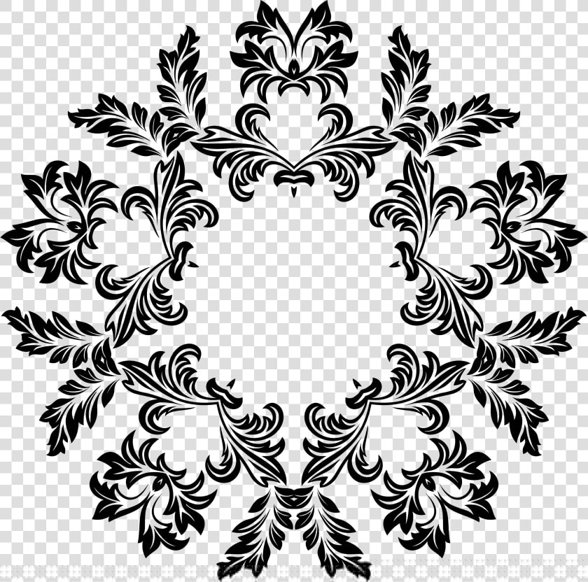 Decorative Ornamental Floral Flourish Design 6 Clip   Decorative Ornamental Design Png  Transparent PngTransparent PNG