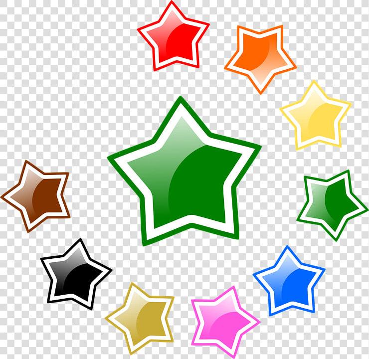 Black Stars Png  stars  Glossy  Favorite  Rating  Colors   Color Stars Clear Png  Transparent PngTransparent PNG
