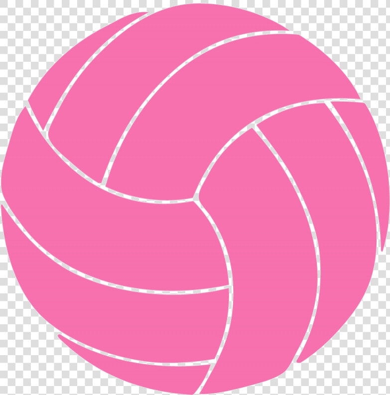 Volleyball Net Clipart Black Free Transparent Png   Pink Volleyball Clipart  Png DownloadTransparent PNG