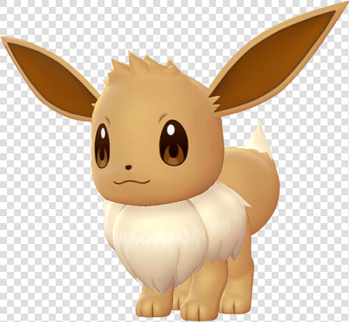 Eevee   Pokemon Let  39 s Go Pokemon Models  HD Png DownloadTransparent PNG