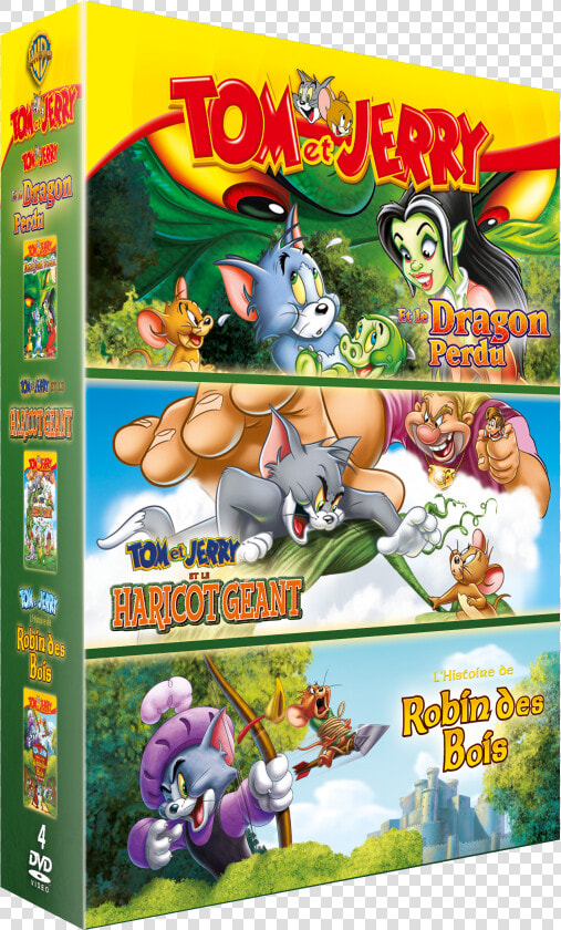 Coffret Long Métrages Tom  amp  Jerry   Cartoon  HD Png DownloadTransparent PNG
