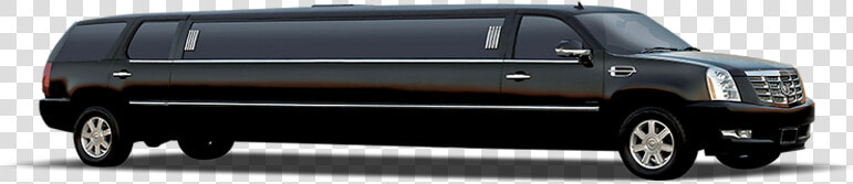Escalade Suv Stretch Limo   Black Limousine Car Png  Transparent PngTransparent PNG