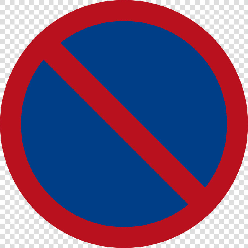 Thai Road Sign B 29   No Waiting Sign Png  Transparent PngTransparent PNG