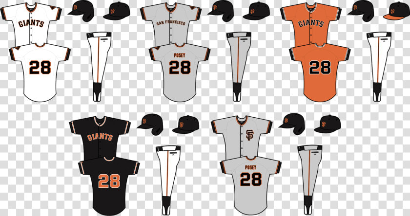 San Francisco Giants Jerseys 2019  HD Png DownloadTransparent PNG
