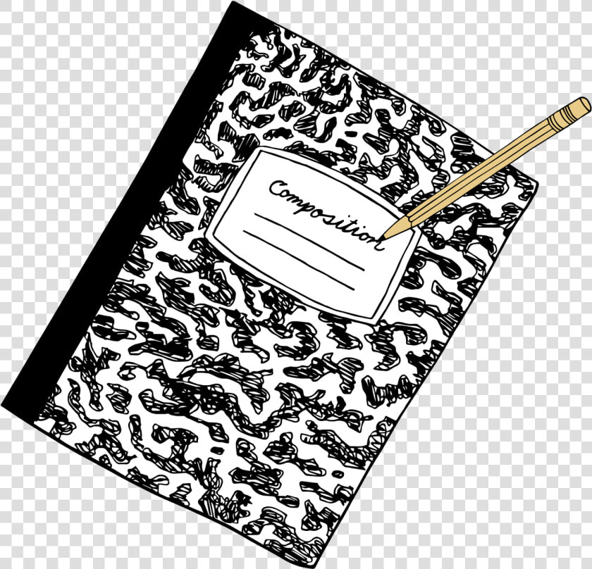 Pencil And Composition Notebook Clipart  HD Png DownloadTransparent PNG