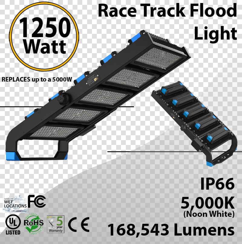 Stadium Lights And Led Sports Lamp 1250w 168543 Lm   Led Tube Lumens  HD Png DownloadTransparent PNG