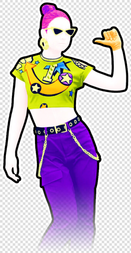 All You Gotta Do Is Just Dance   Cartoon  HD Png DownloadTransparent PNG