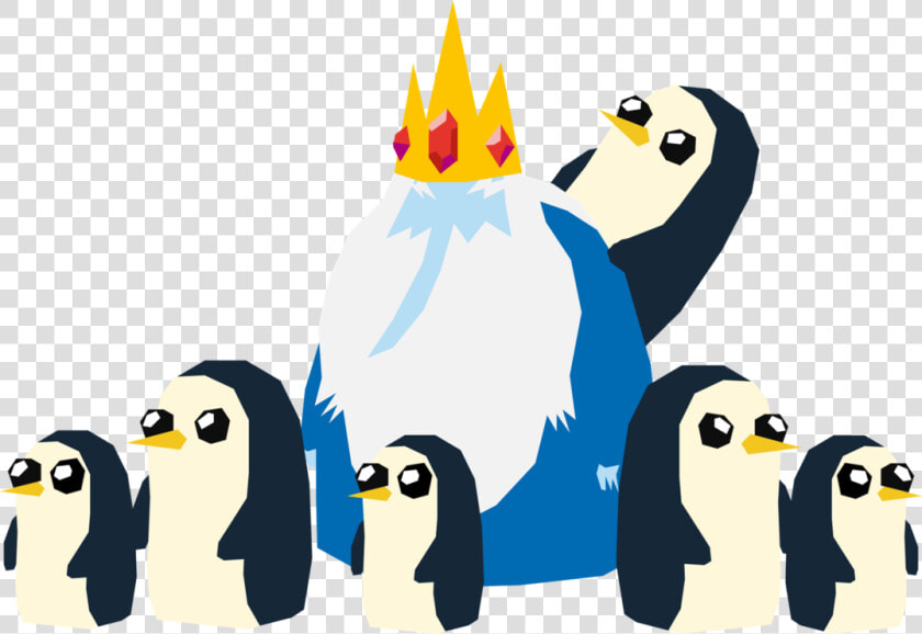 The Ice King S Penguins By Samueljellis   Adventure Time Ice King Penguins  HD Png DownloadTransparent PNG