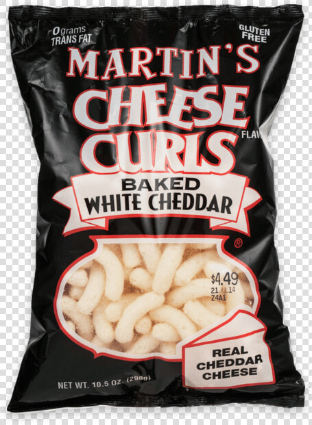 Martins White Cheddar Cheese Curls  HD Png DownloadTransparent PNG