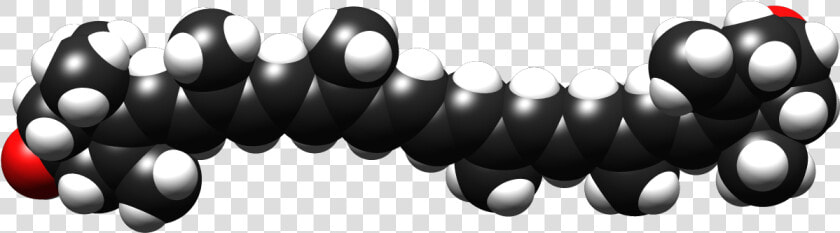 Meso zeaxanthin Space Filling Diagram   Meso Zeaxanthin Molecule  HD Png DownloadTransparent PNG
