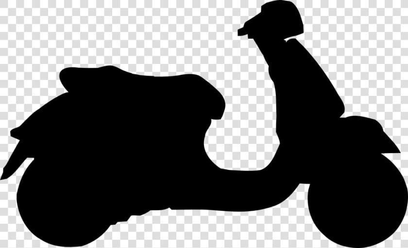 Vespa Silhouette  HD Png DownloadTransparent PNG