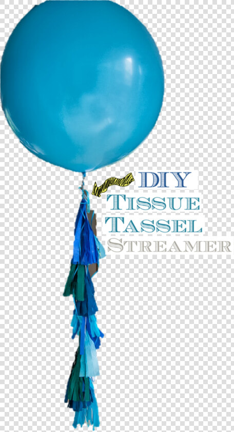 Tissue Tassel Balloon Diy  HD Png DownloadTransparent PNG
