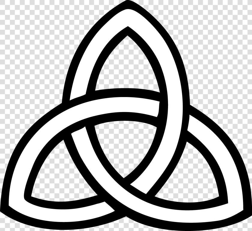 Triquetra Celtic Knot Trinity Symbol Clip Art   Holy Trinity Symbol  HD Png DownloadTransparent PNG