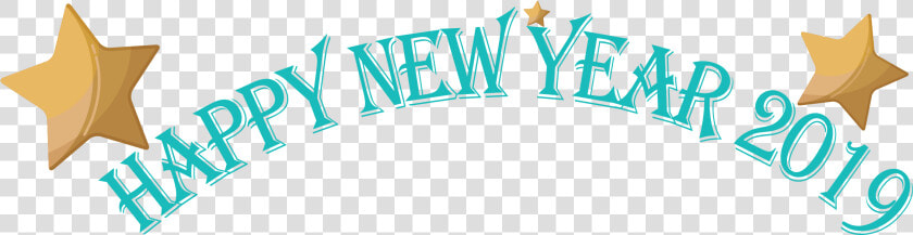 New Years Eve Png Background For Photography   Happy New Year 2019 Clip Art Banner  Transparent PngTransparent PNG