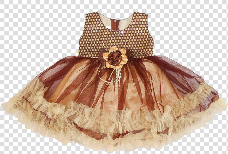 New Party Golden Line Frock   Ballet Tutu  HD Png DownloadTransparent PNG