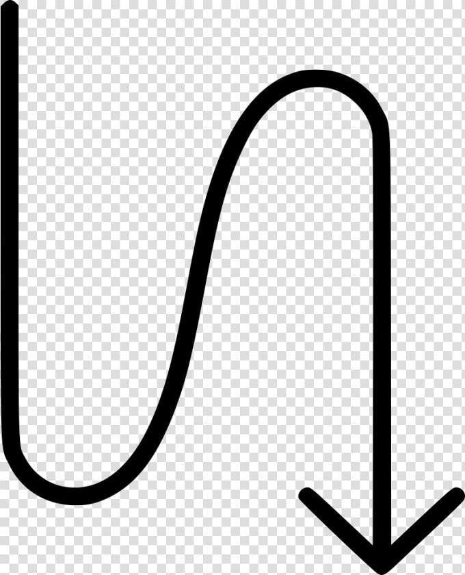 Arrow Process Flow Downward Down Direction  HD Png DownloadTransparent PNG