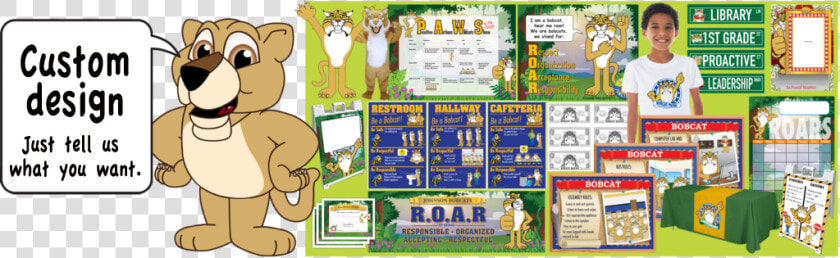 Pbis Posters Lion Cub Mascot Clip Art   Clip Art  HD Png DownloadTransparent PNG