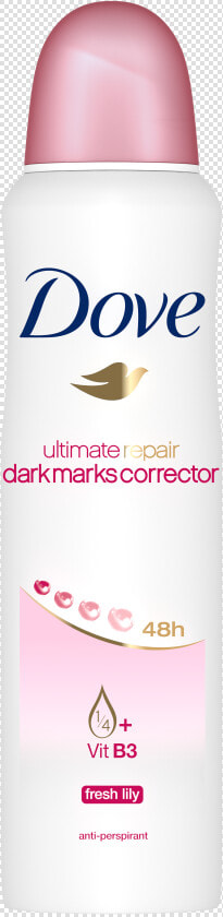 Dove Ultimate Repair Antiperspirant Deodorant Spray   Dove Whitening Deodorant Spray  HD Png DownloadTransparent PNG