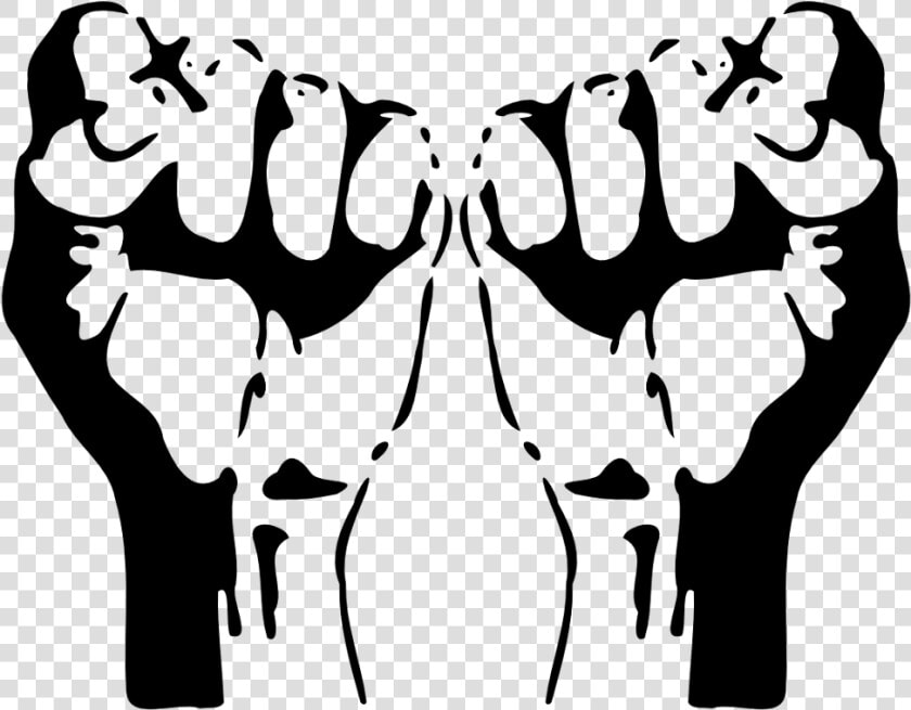 Raised Fist 1968 Olympics Black Power Salute Clip Art  HD Png DownloadTransparent PNG
