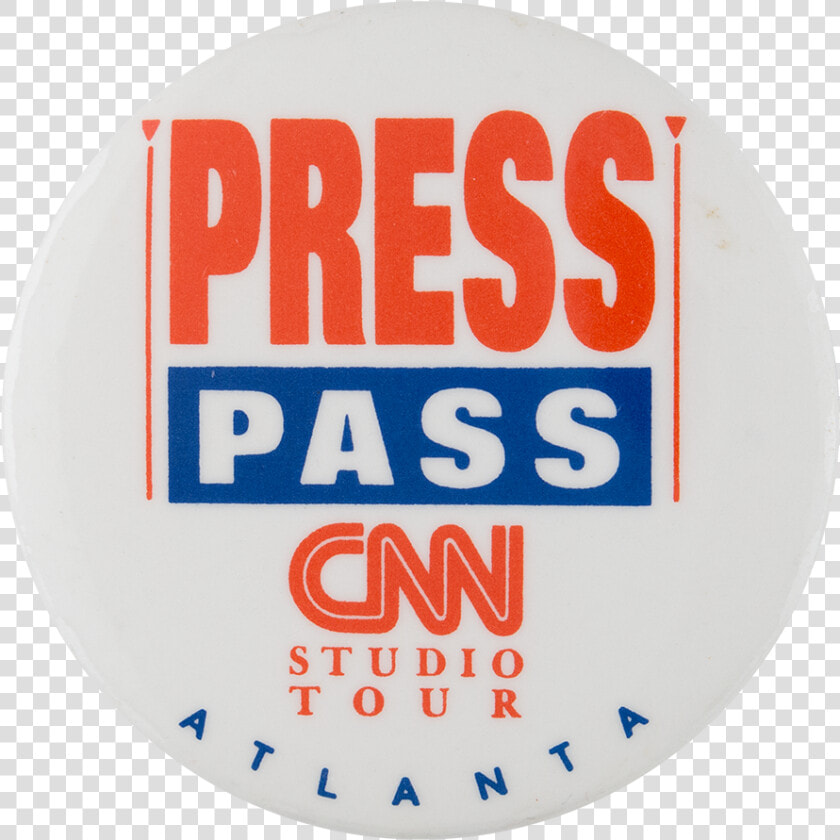 Cnn Press Pass Events Button Museum   Press Badge Cnn  HD Png DownloadTransparent PNG
