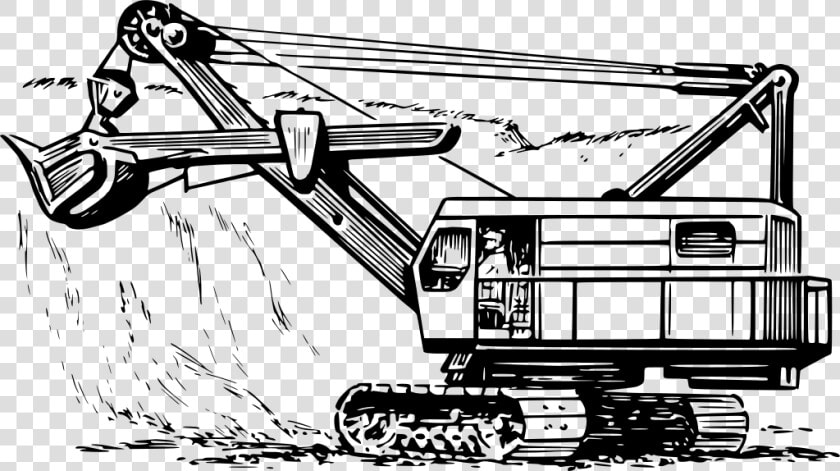 Heavy Machinery Drawing  HD Png DownloadTransparent PNG