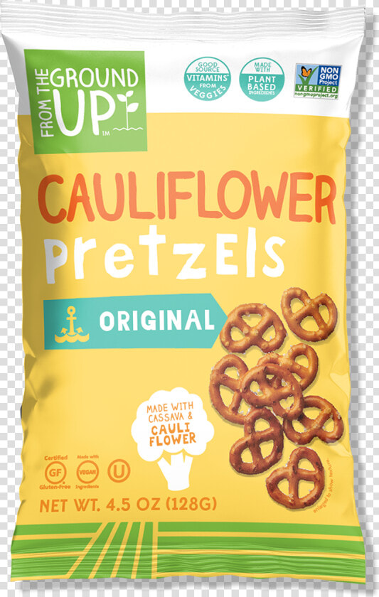 Cauliflower Pretzels Twists   Ground Up Cauliflower Pretzels  HD Png DownloadTransparent PNG