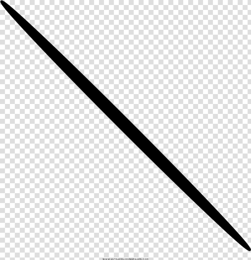 Toothpick Coloring Page   Diagonal Line  HD Png DownloadTransparent PNG