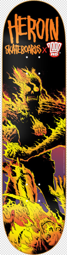 06 01 0129 H Dk Judges Fire Board Mock Up   Skateboard Deck  HD Png DownloadTransparent PNG
