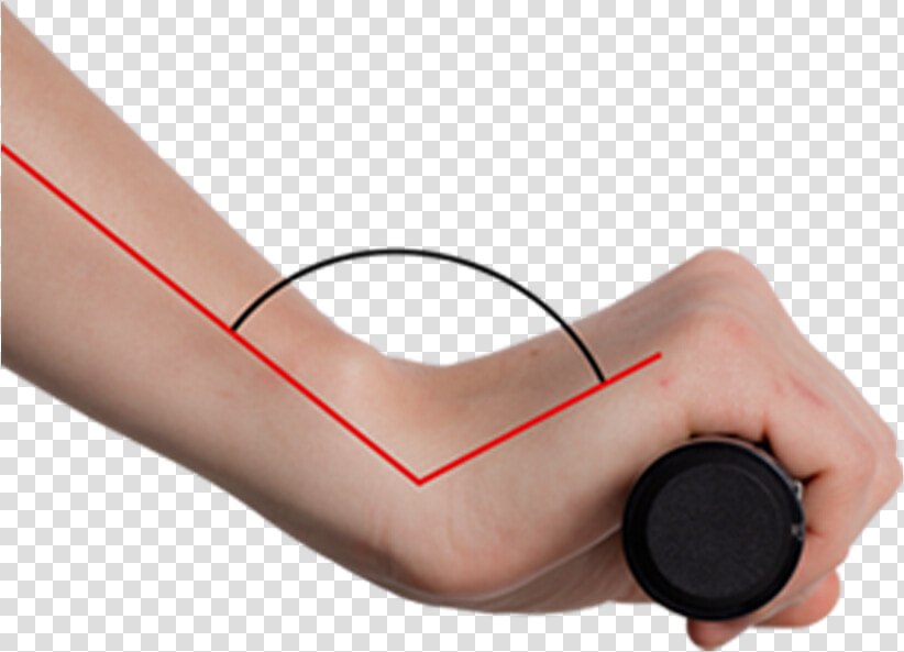Schematic Illustration Of A Hand Gripping A Standard   Wrist Position Mtb  HD Png DownloadTransparent PNG