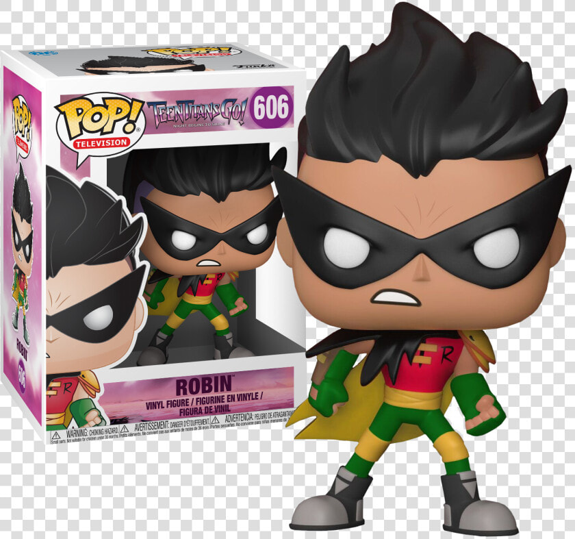Teen Titans Go Robin Night Begins To Shine Funko Pop  HD Png DownloadTransparent PNG