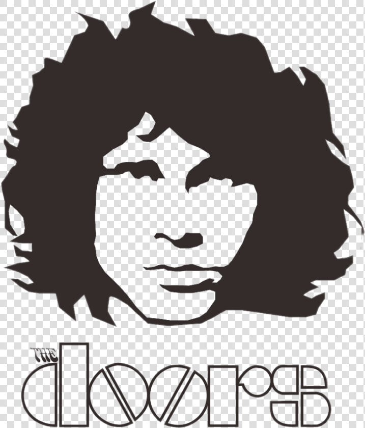 The Doors Logo Black And White   Jim Morrison The Doors Logo  HD Png DownloadTransparent PNG