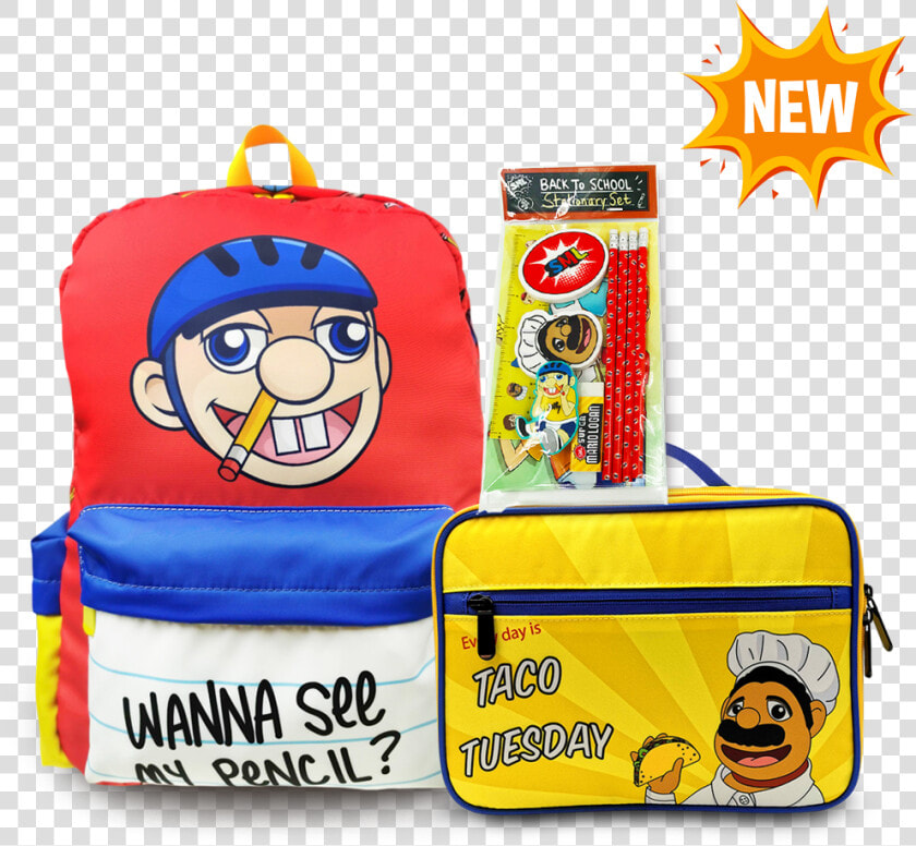 Sml School Bundle   Jeffy Backpack  HD Png DownloadTransparent PNG