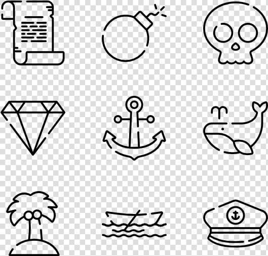 Pirates   Email Phone Address Icons  HD Png DownloadTransparent PNG