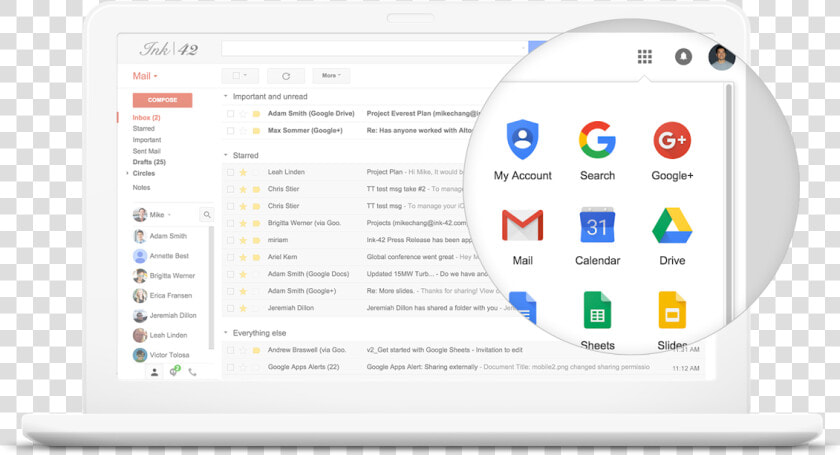Gsuite Laptop Launchpad   G Suite  HD Png DownloadTransparent PNG